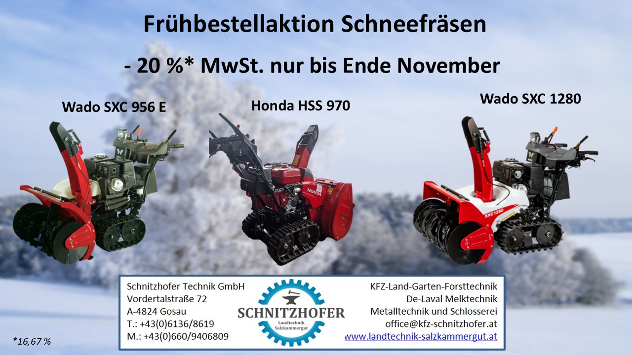 Frühbestellaktion