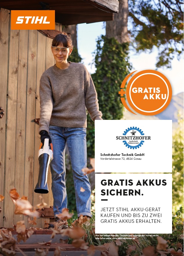 Stihl Aktion gratis Akku